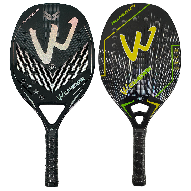 Li Ning Racket - Camewin 3K plaj tenisi raketi tam