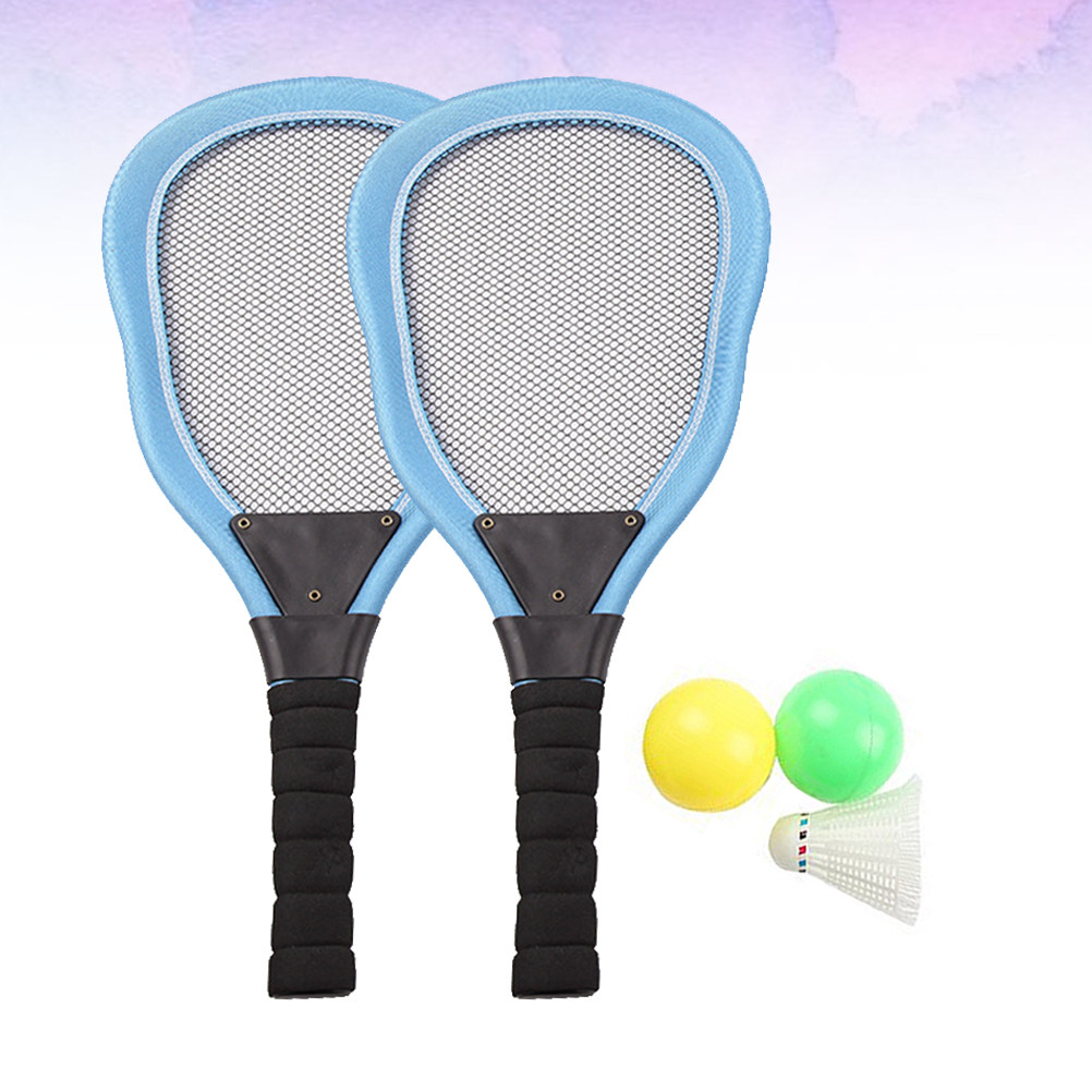Badminton Outdoor - 5 Parçalı Plaj Raket Seti: İçerisinde